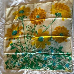 Vintage “Vera” neck scarf. Some flaws, see photos. Priced accordingly.